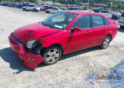 2005 Ford Focus Zx4 из США, поврежденный, VIN 1FAFP38Z35W110786